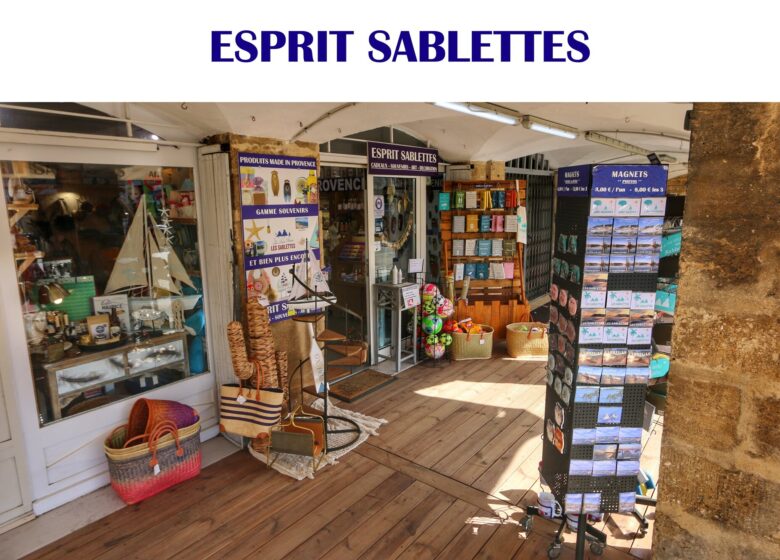 Boutique souvenirs Esprit Sablettes La Seyne sur Mer