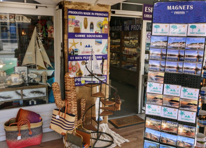 Boutique souvenirs Esprit Sablettes La Seyne sur Mer