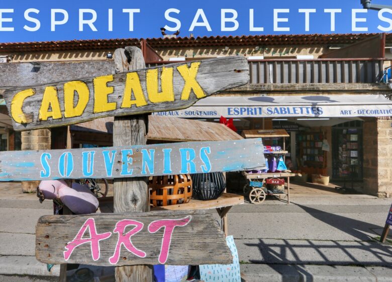 Boutique souvenirs Esprit Sablettes La Seyne sur Mer